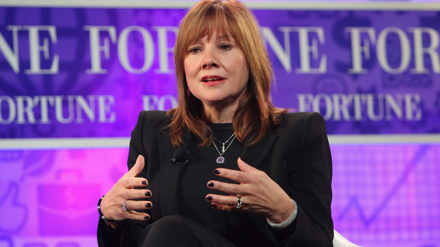 Mary Barra at the FORTUNE Most Powerful Women Summit on October 16, 2013 in Washington, DC.
