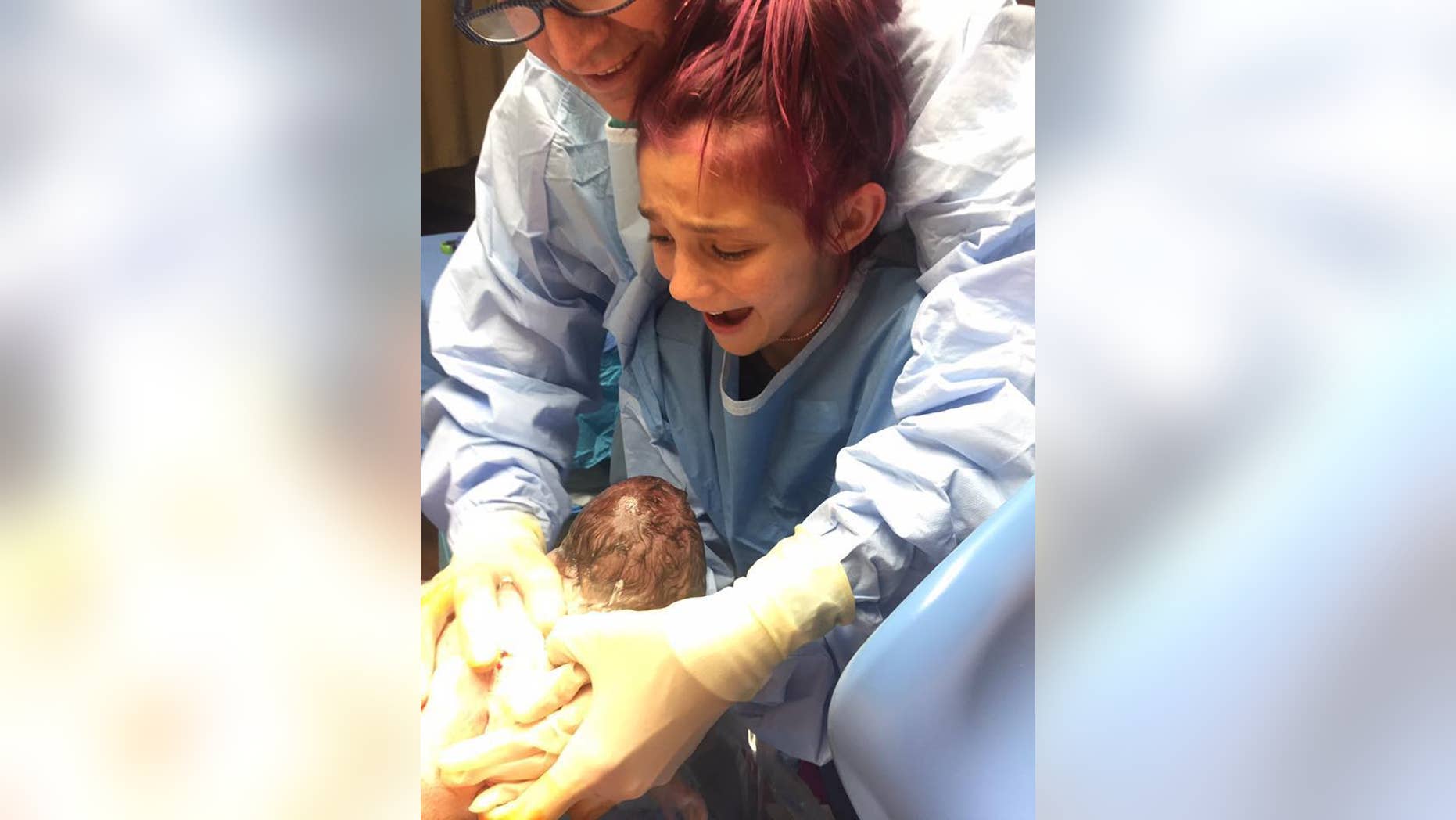 A 12-year-old in Mississippi helped to deliver her newborn brother.