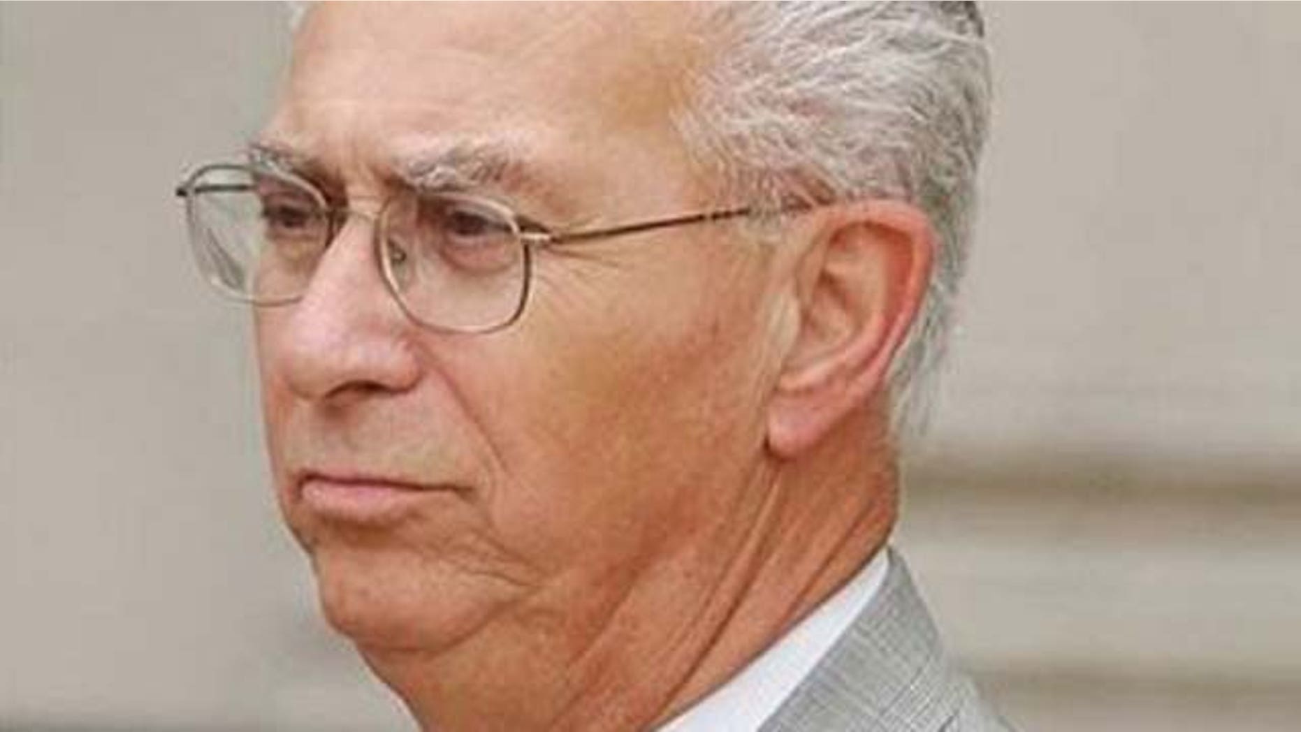 FILE: In an Aug. 16, 2004 file photo state Sen. Alex DeCroce, R-Morris, is seen during a news conference at the Statehouse in Trenton, N.J.