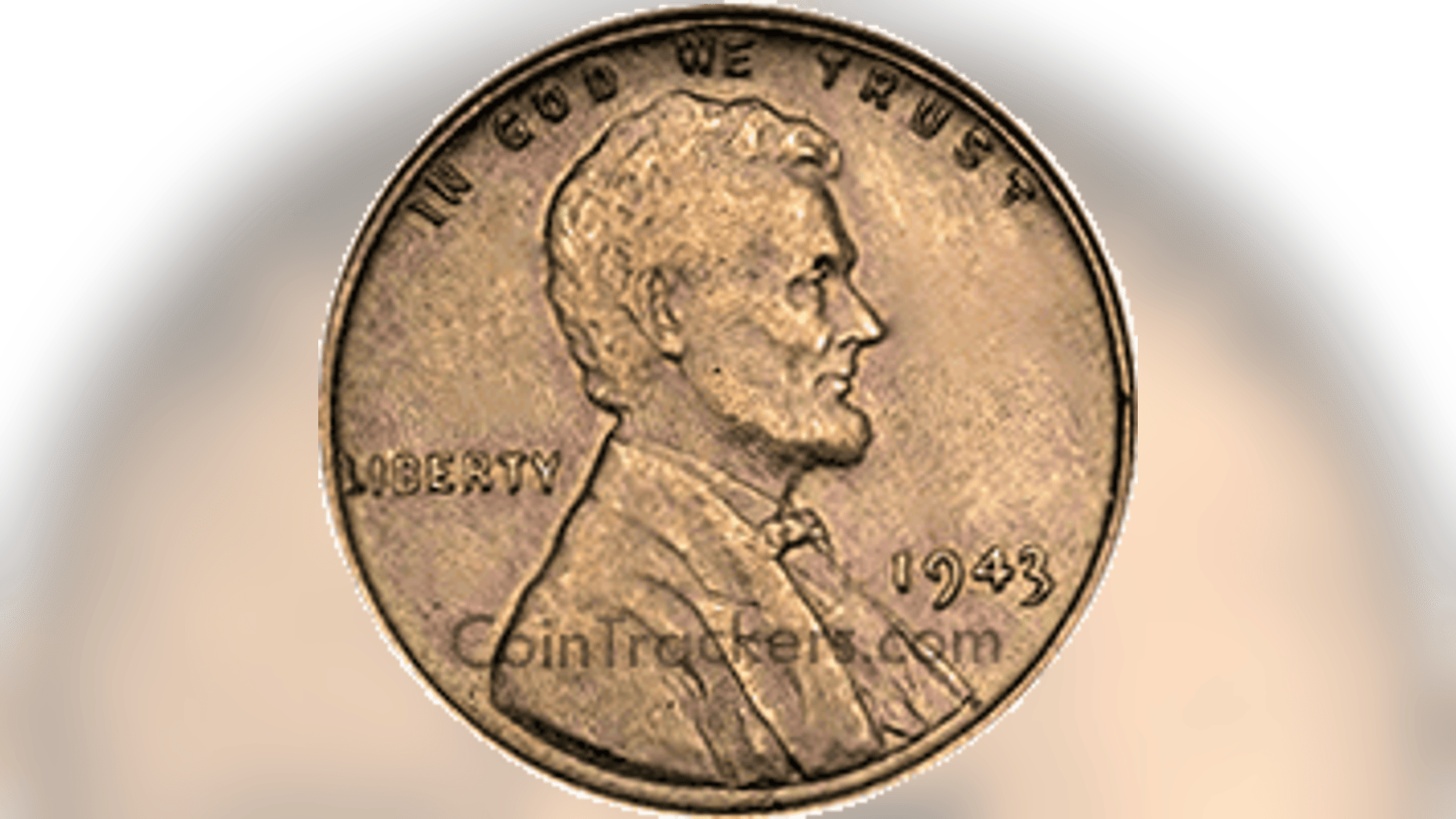 The 1943 copper wheat penny.