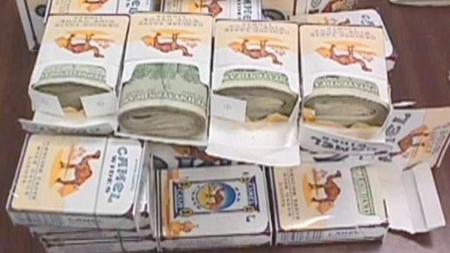 From wads of bills in a suitcase to cash stuffed in truckloads of sugar customs agents have seen it all.
