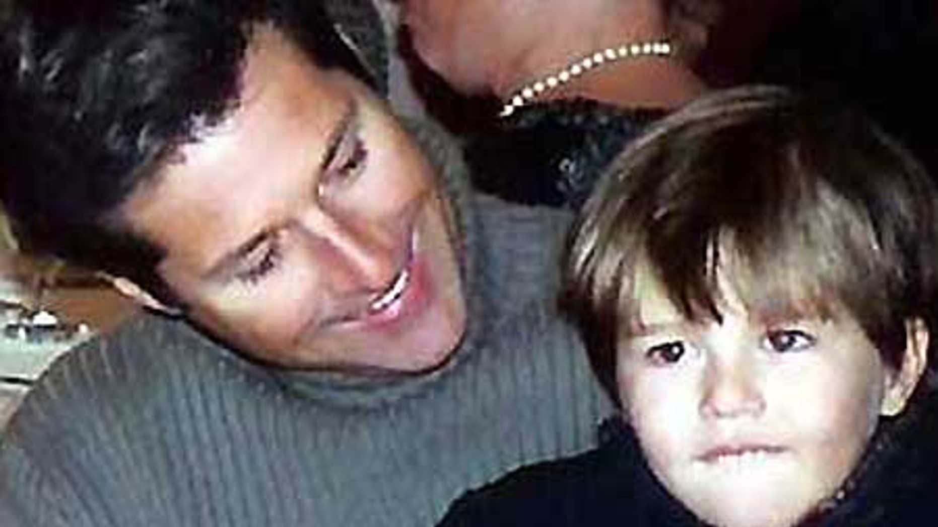 David Goldman, shown here with his son Sean, is still trying to bring him back from Brazil to New Jersey.