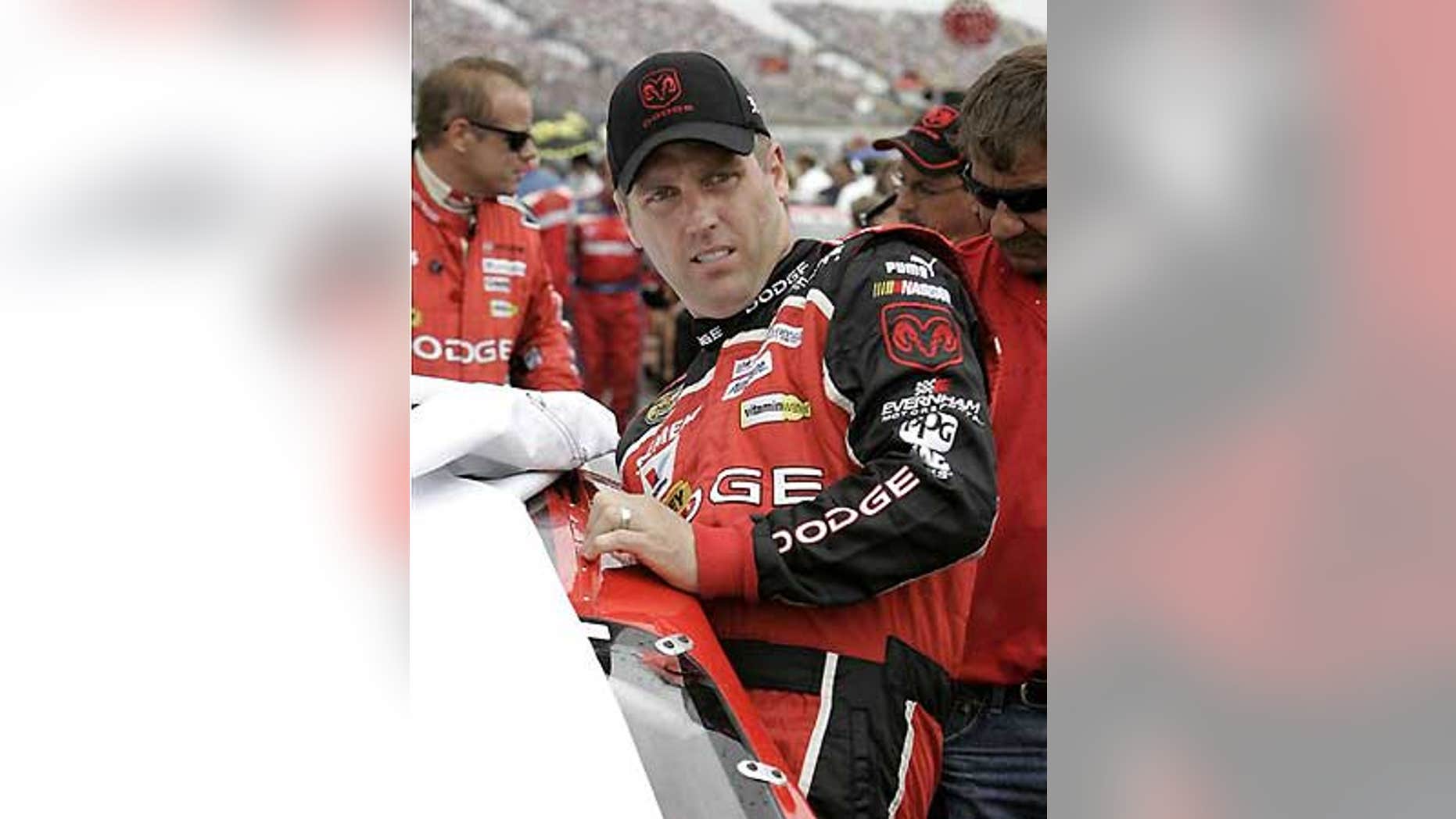 NASCAR driver Jeremy Mayfield is suspended again.