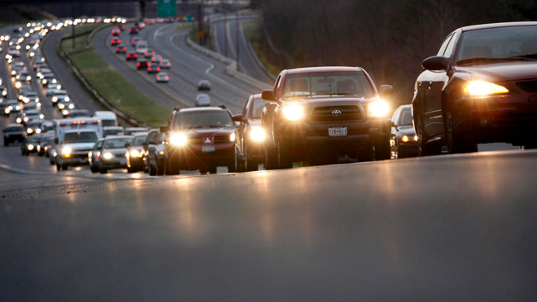 Traffic got you down? When not send a text message to the guy in front of you?