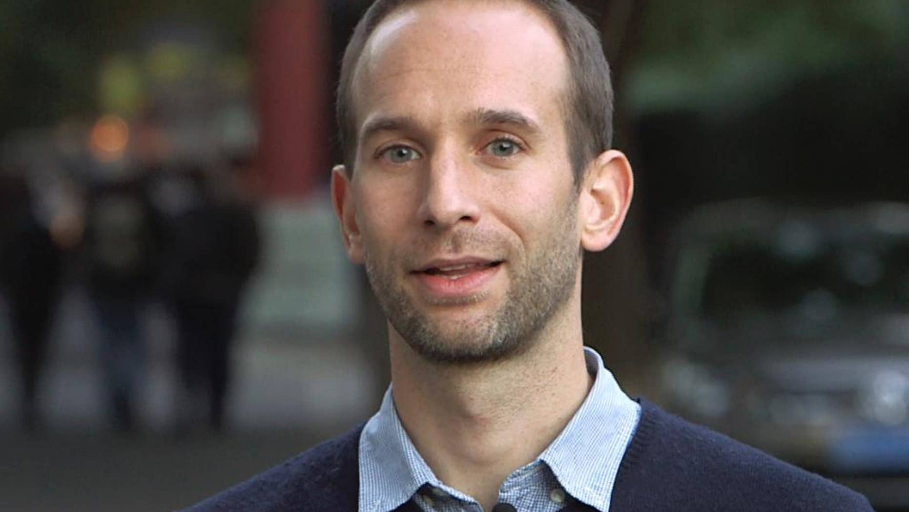 In this Sept. 25, 2016 photo, Aritz Parra poses for a portrait in Beijing, China. Parra, a multi-format journalist based in Beijing, China, has been named The Associated Press’ chief correspondent for Iberia. In his new role, Parra will head a team of text journalists in Spain and Portugal, and be the cooperative’s chief Spanish-language correspondent in Europe. (AP Photo)