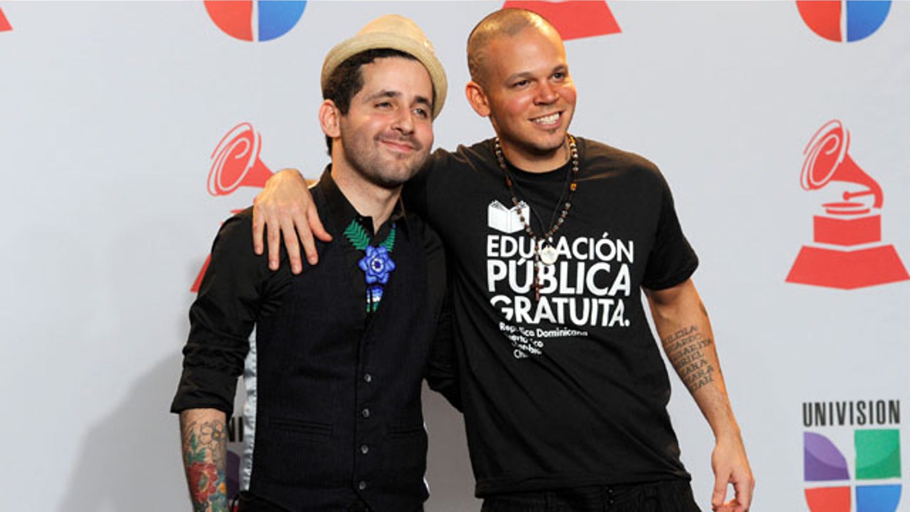 Rene Perez, right