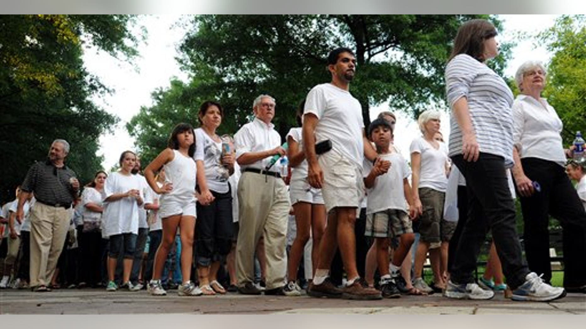 Alabama protest against immigration law before it was passed.