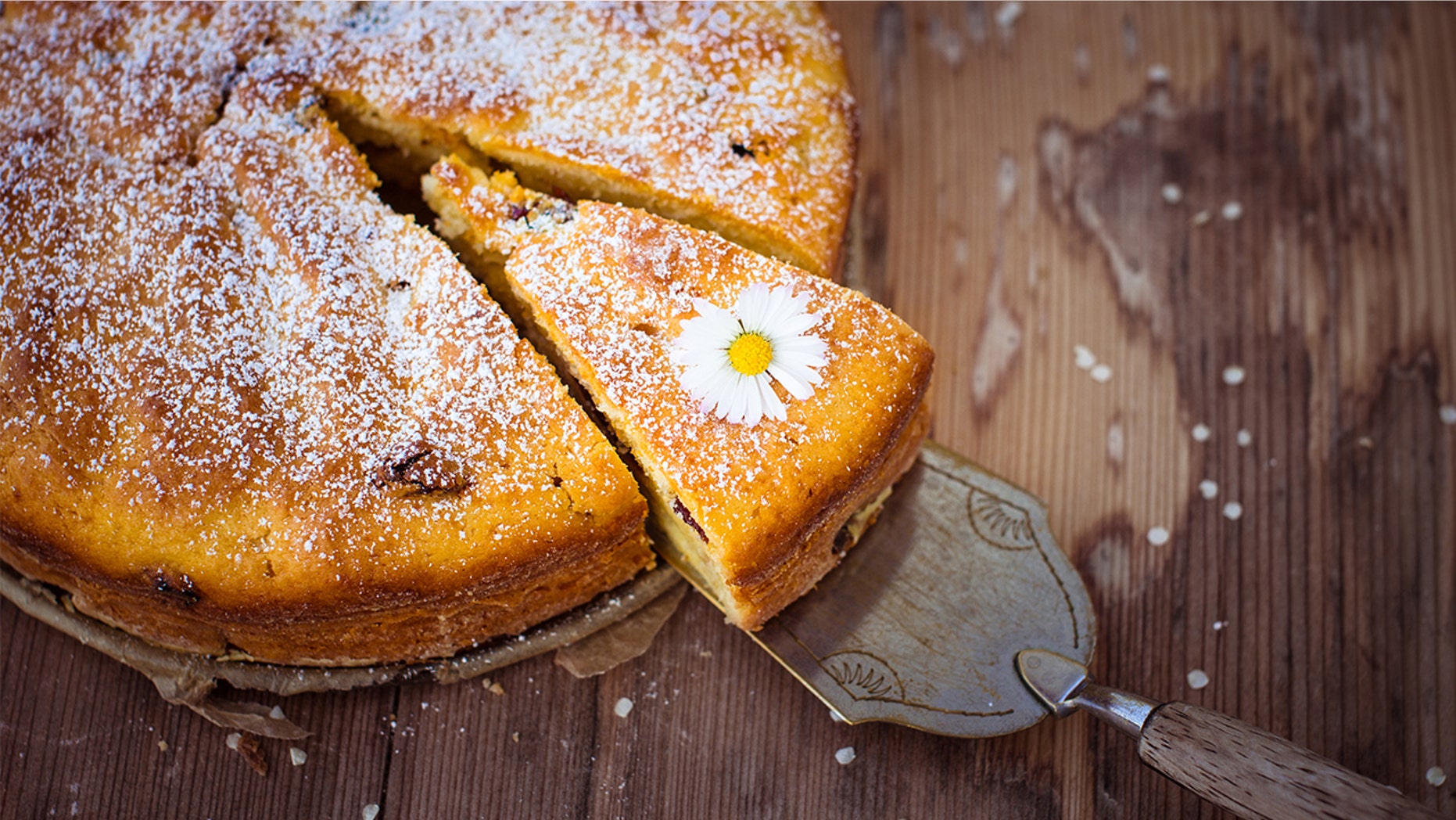 Turns out, you can even bake a cake on the grill.