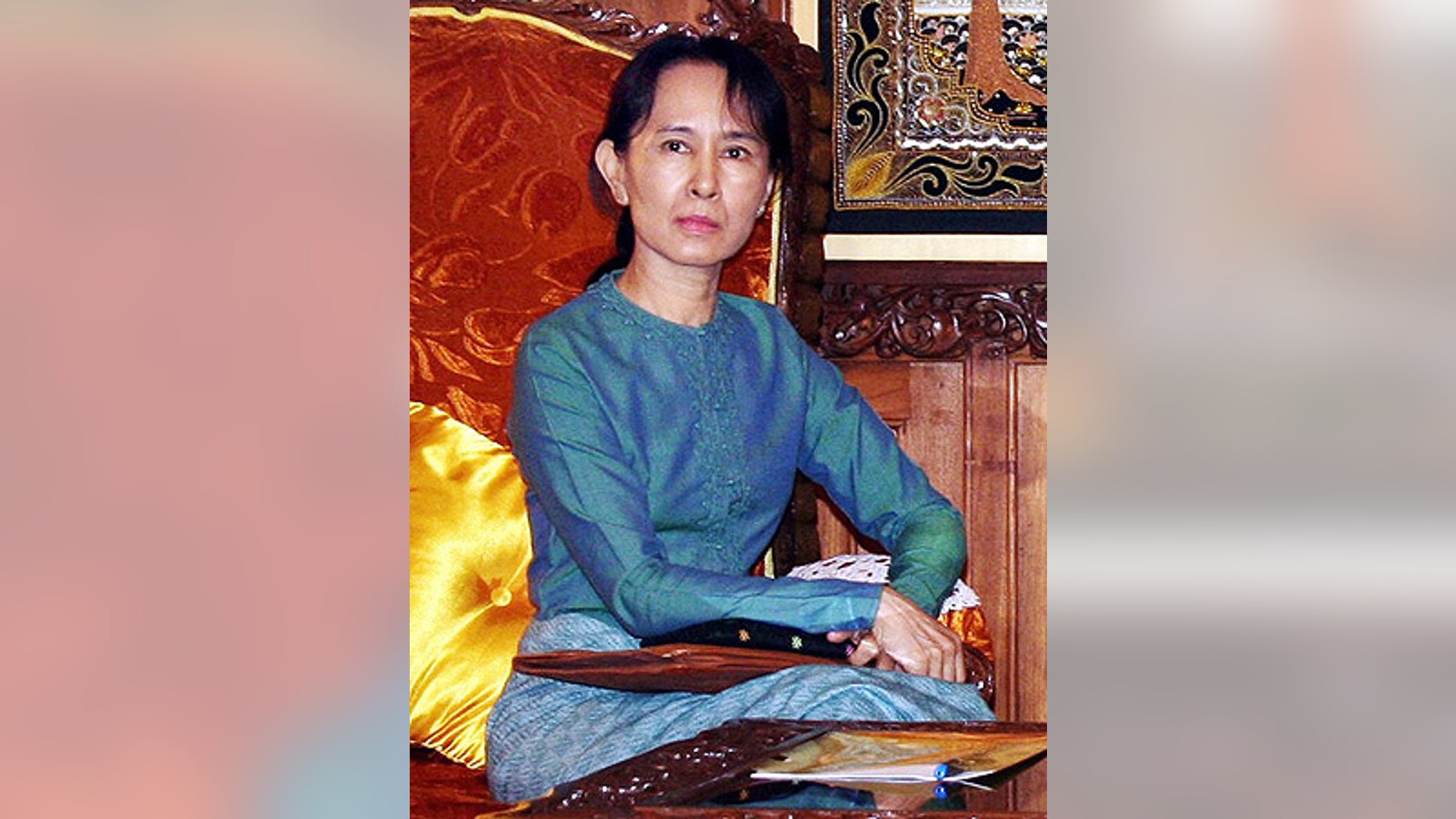 Jan. 30, 2008: Burma's pro-democracy leader Aung San Suu Kyi is seen in Yangon