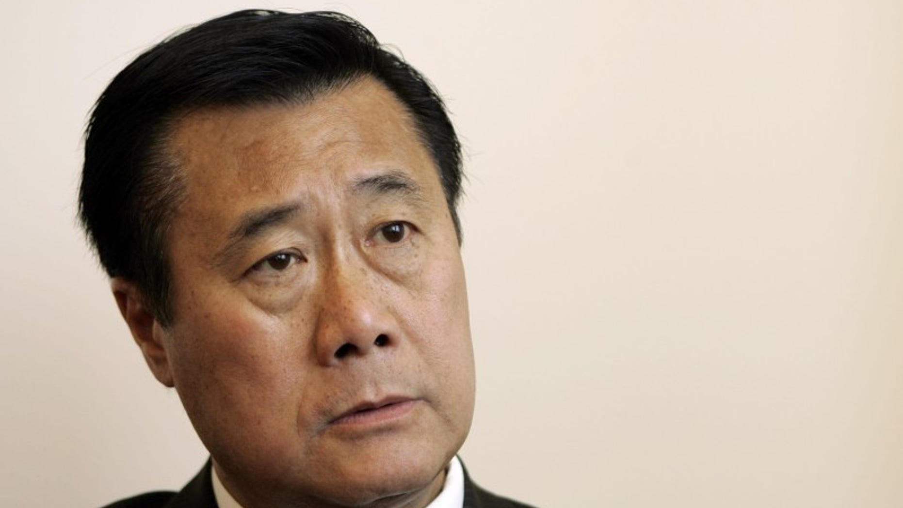 California State Sen. Leland Yee (D-San Francisco) talks in his office about the state's budget impasse in San Francisco, Calif., in this July 3, 2009, file photo. (REUTERS/Robert Galbraith)