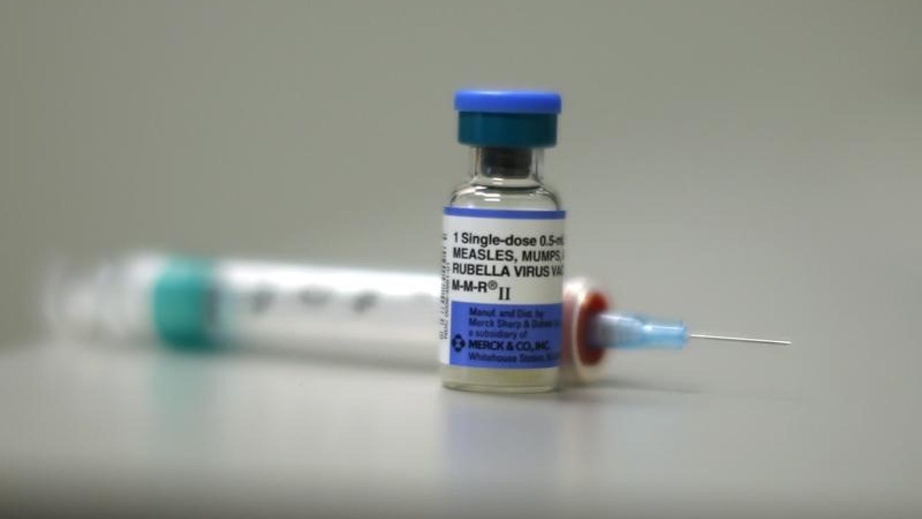 A measles vaccine is seen at Venice Family Clinic in Los Angeles, California February 5, 2015. REUTERS/Lucy Nicholson