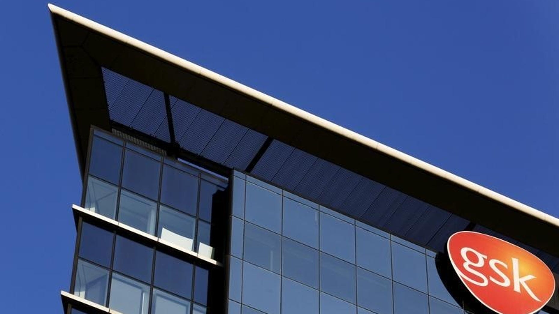 The GlaxoSmithKline building in Hounslow, west London
