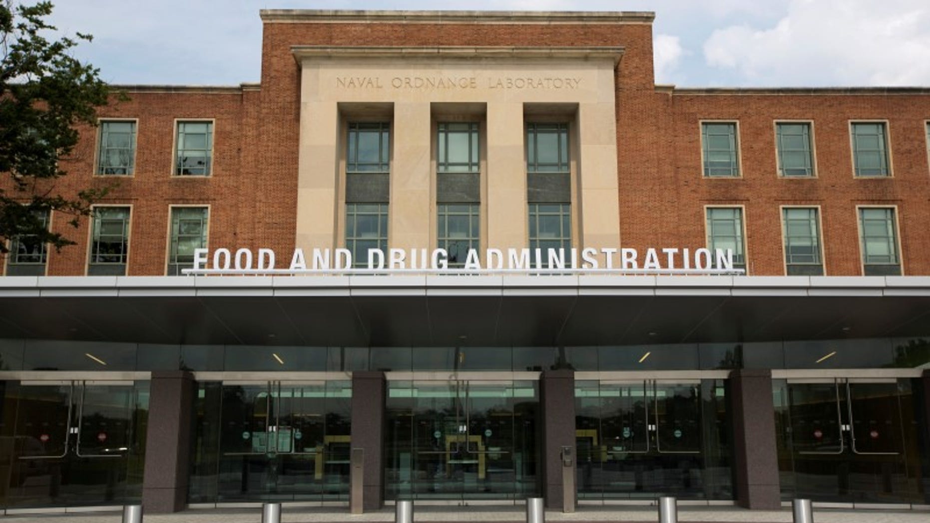 A view shows the U.S. Food and Drug Administration (FDA) headquarters in Silver Spring