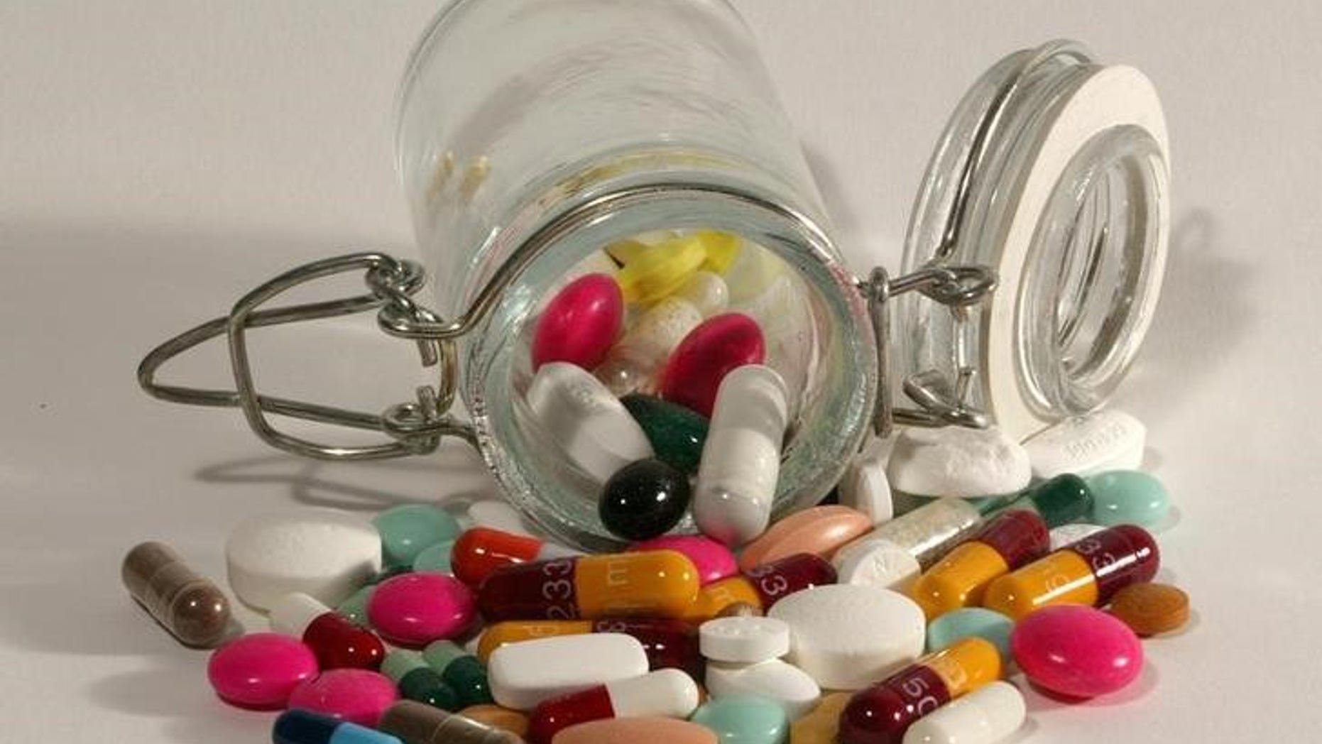 FILE PHOTO OF PILLS OF ALL KINDS.