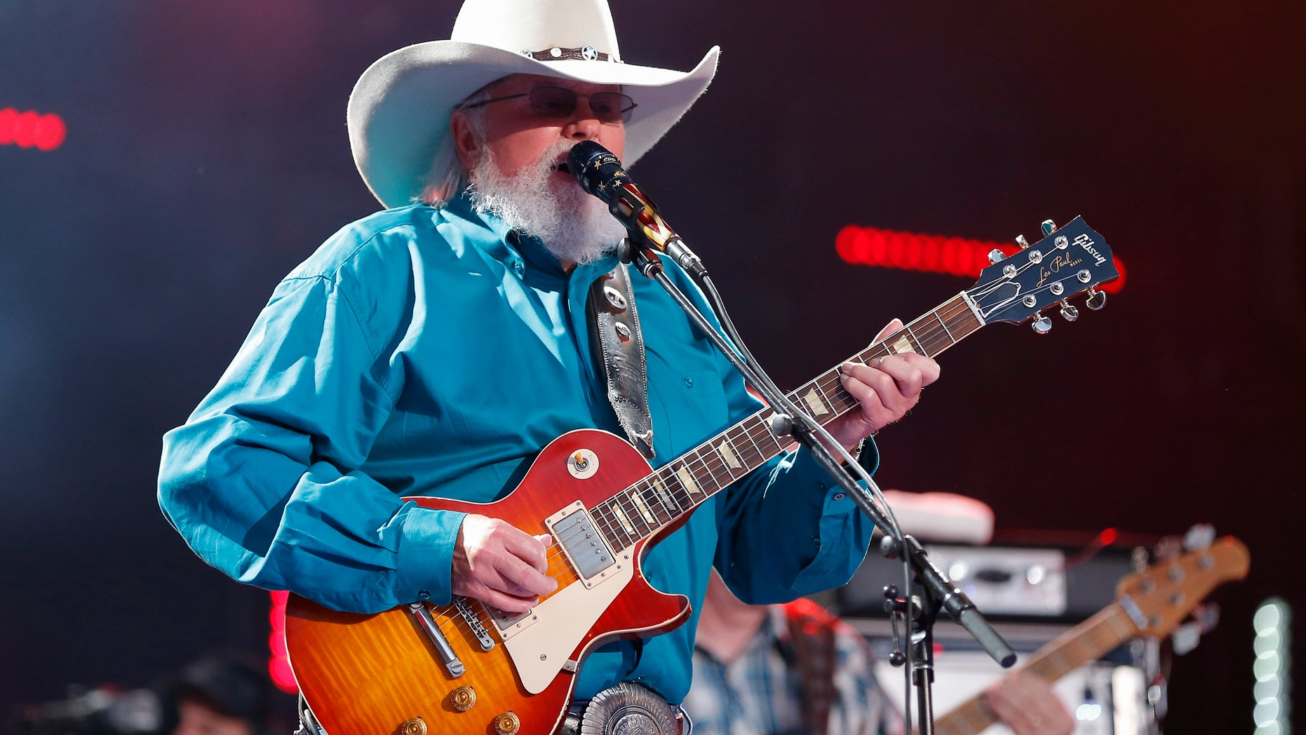 Charlie Daniels performs at the CMA Music Festival at Nissan Stadium on Thursday, June 9, 2016, in Nashville, Tenn. (Photo by Al Wagner/Invision/AP)
