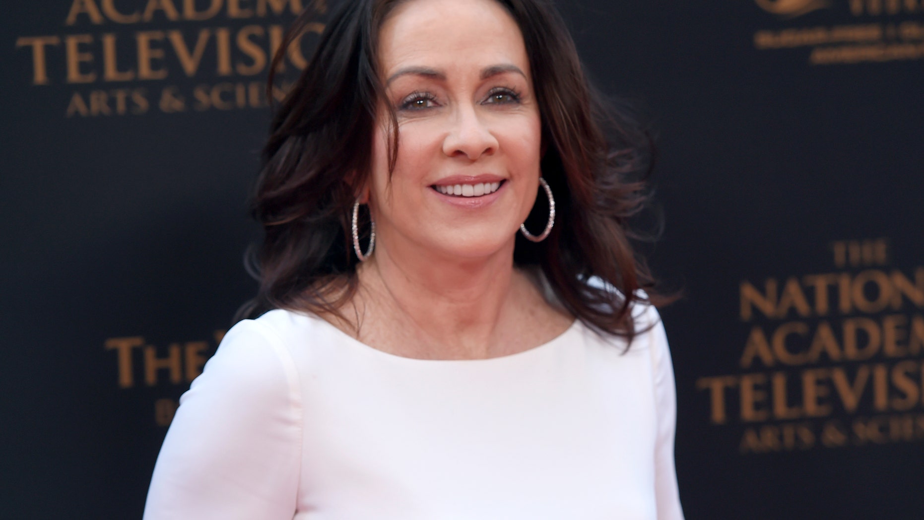 Patricia Heaton arrives at the Daytime Creative Arts Emmy Awards at the Westin Bonaventure Hotel on Friday, April 29, 2016, in Los Angeles. (Photo by Chris Pizzello/Invision/AP)
