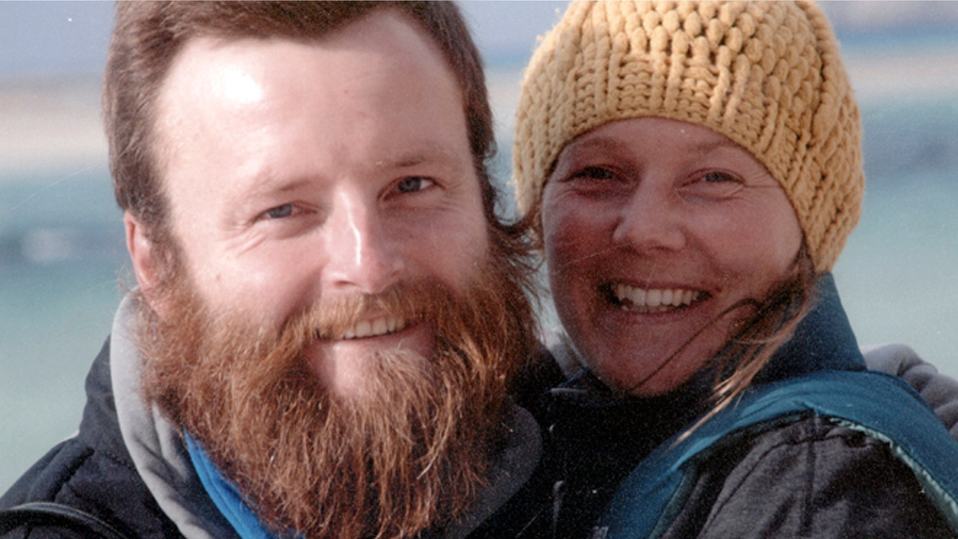 In this undated family photo supplied Monday Feb. 18, 2013, showing British couple Peter Root and Mary Thompson, both 34, who were killed in Thailand Wednesday Feb. 13, 2013, in a road accident during their round-the-world cycling odyssey.