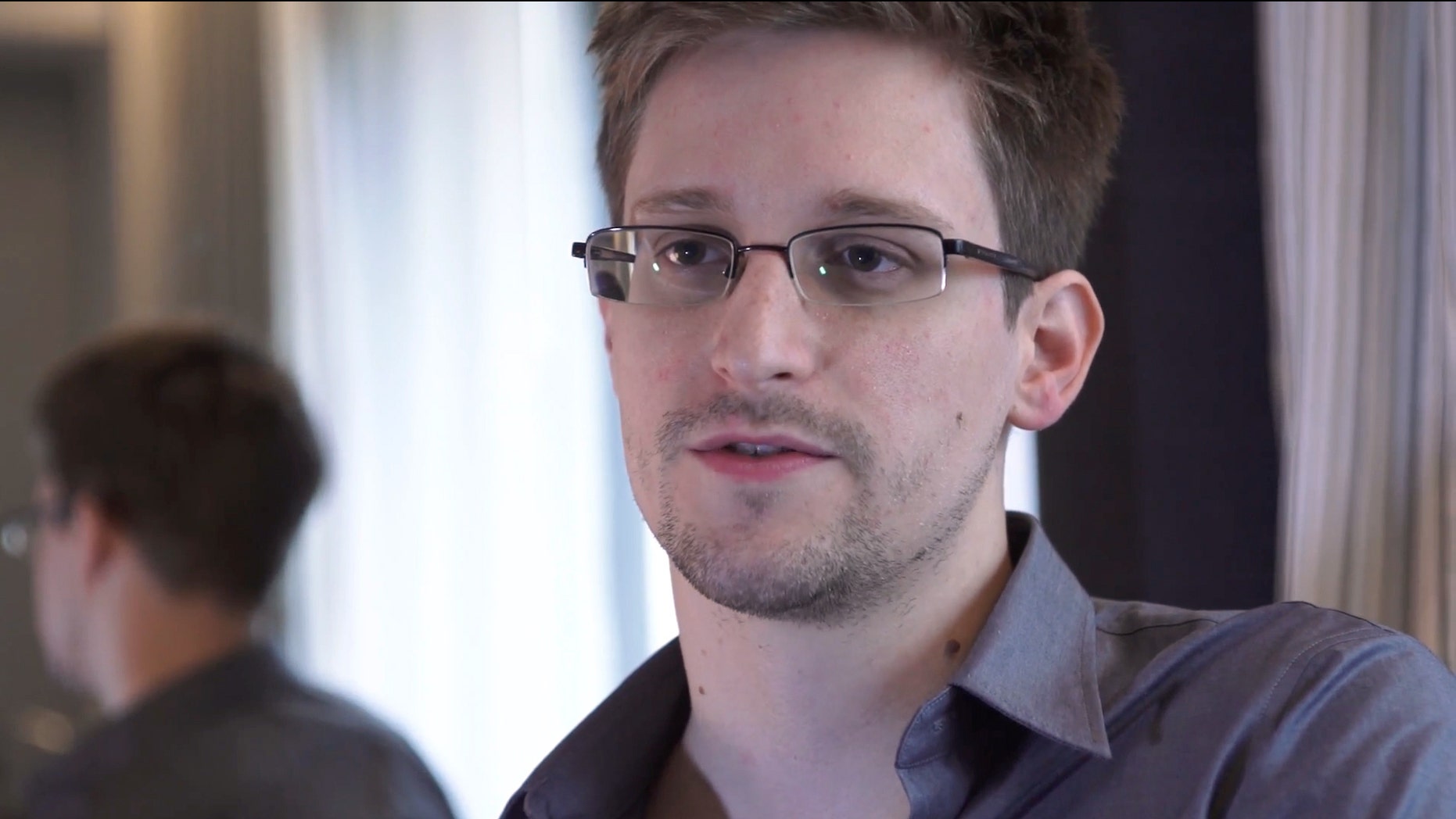 June 9, 2013: This photo provided by The Guardian Newspaper in London shows Edward Snowden in Hong Kong.