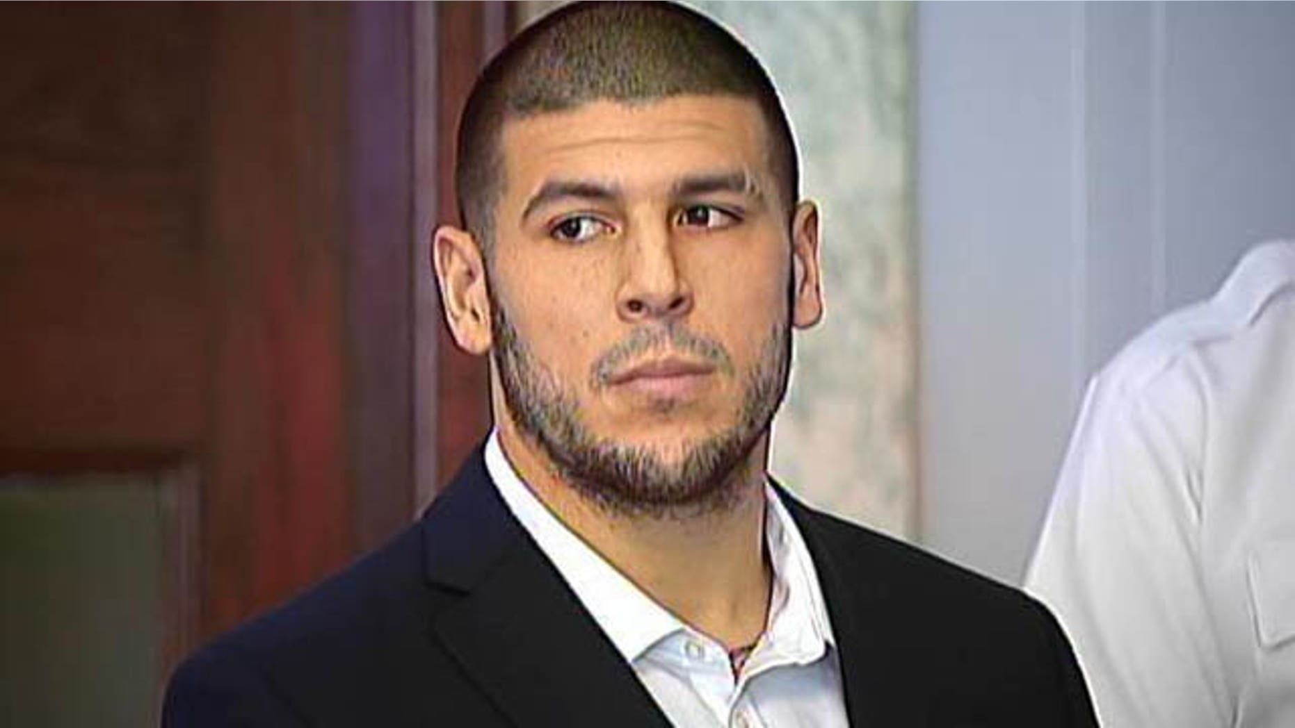 Former New England Patriots tight end Aaron Hernandez (MyFoxBoston.com)
