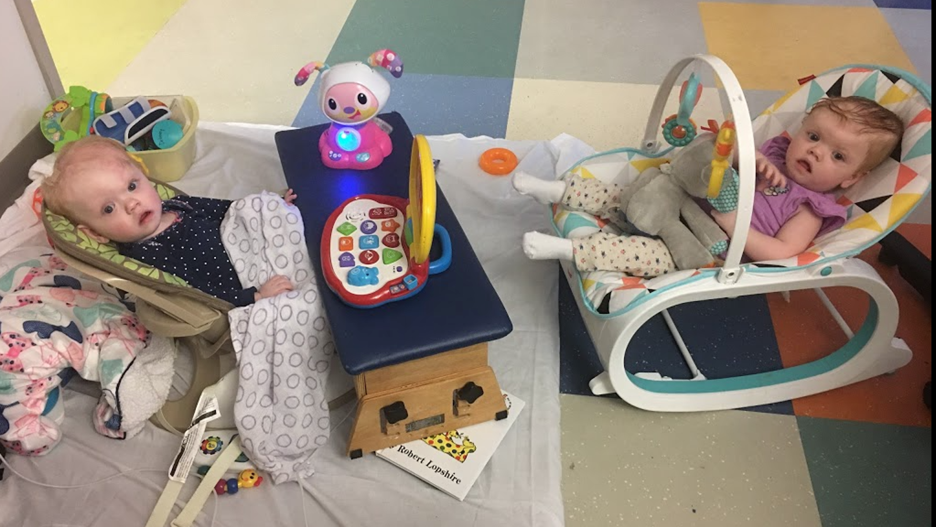 Formerly conjoined twins Abby and Erin Delaney were discharged from a Pennsylvania hospital this week, just days before the Thanksgiving holiday.