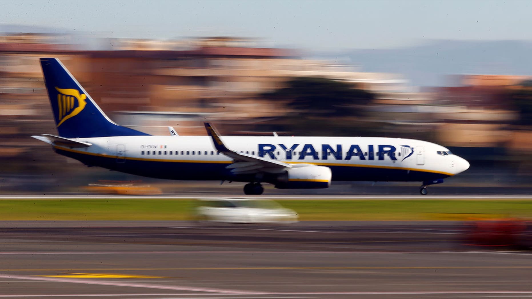 Ryanair was "expecting him to be able to hold it in," said another passenger.