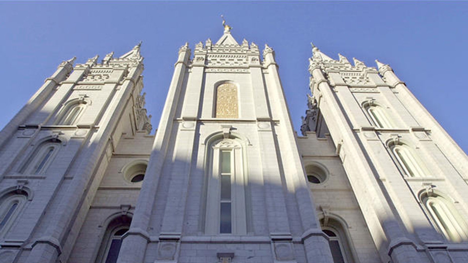 FILE: The Mormon Temple, Salt Lake City, Utah.