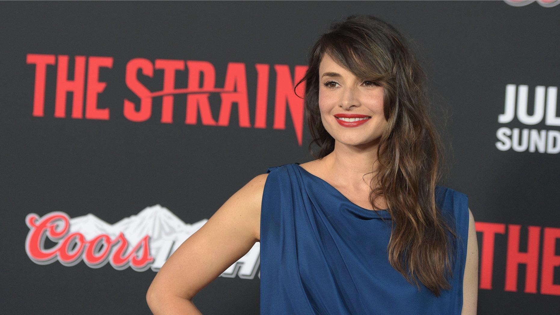 LOS ANGELES, CA - JULY 10: Mia Maestro attends the premiere of FX's "The Strain" at DGA Theater on July 10, 2014 in Los Angeles, California. (Photo by Jason Kempin/Getty Images)