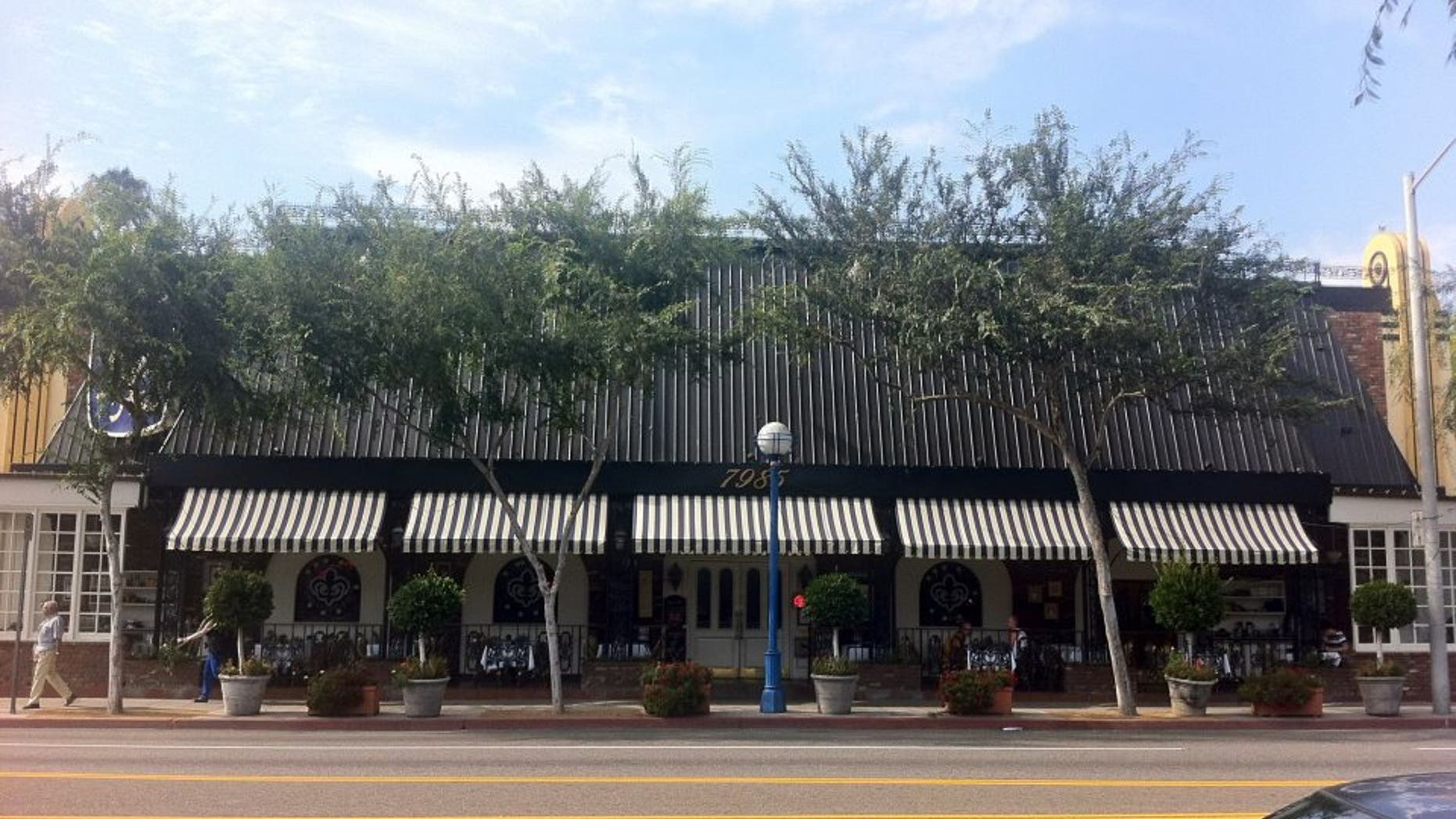 Ron Kinney, 67, who waits tables at the French Quarter Restaurant in West Hollywood (picture here), said that he had no idea that the huge tip was serious.