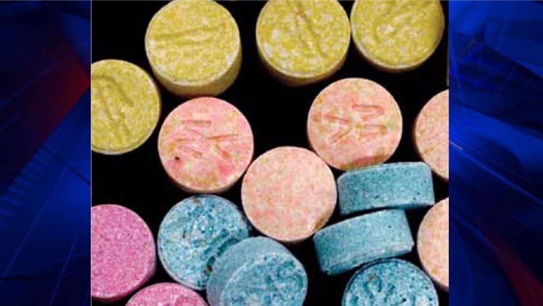 Tabs of the club drug "Molly" (MyFoxDC.com)