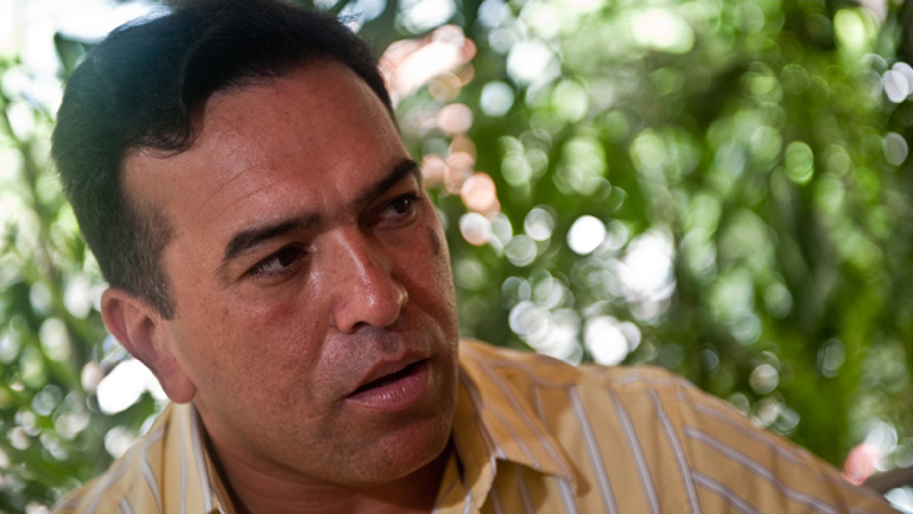 Antonio Rivero, a retired army general who was close to President Hugo Chavez and has denounced the Cuban military presence in strategic areas of the Armed Forces. (Miguel Gutierrez/AFP/Getty Images)