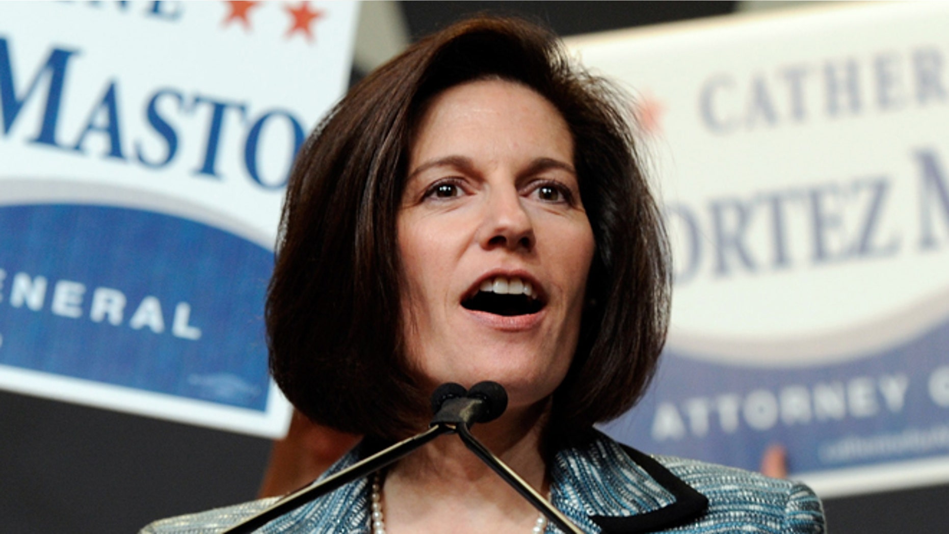 Former Nevada Attorney General Catherine Cortez Masto.