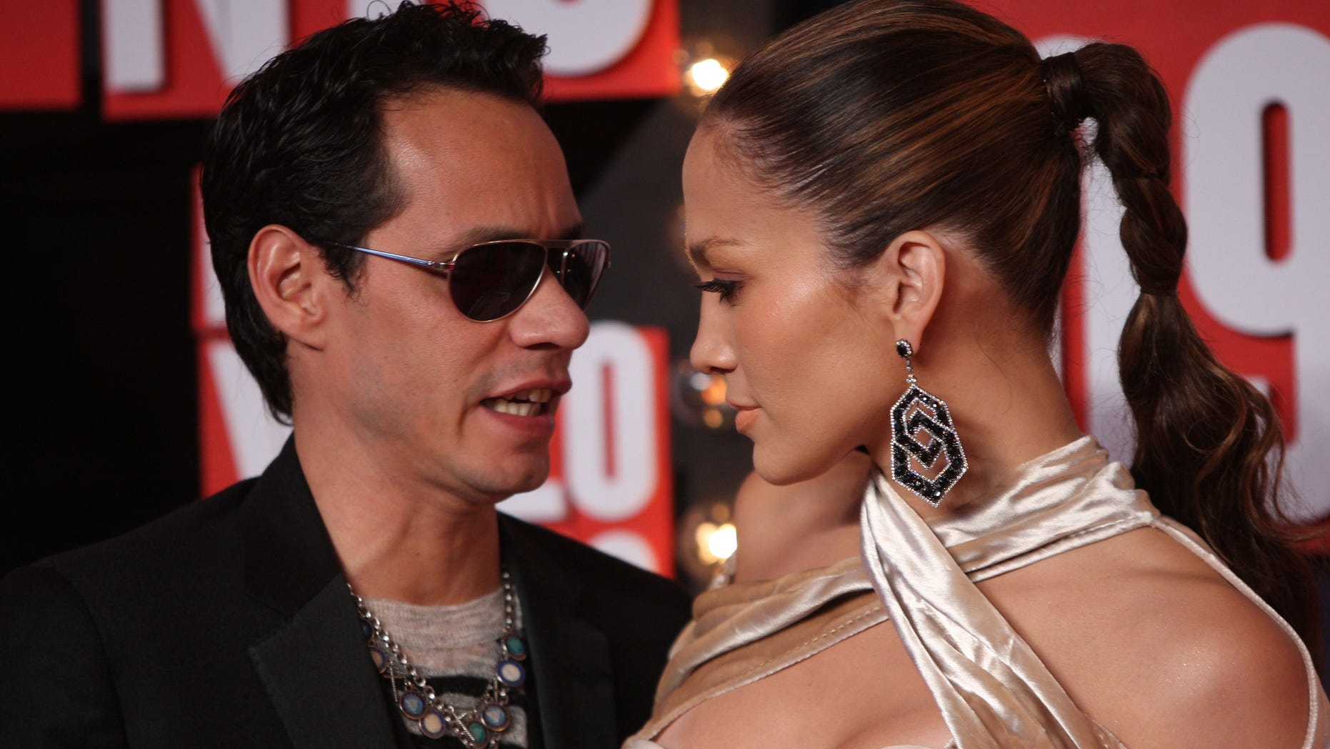 Sept. 13, 2009: Marc Anthony and Jennifer Lopez arrive at the 2009 MTV Video Music Awards at Radio City Music Hall in New York City.