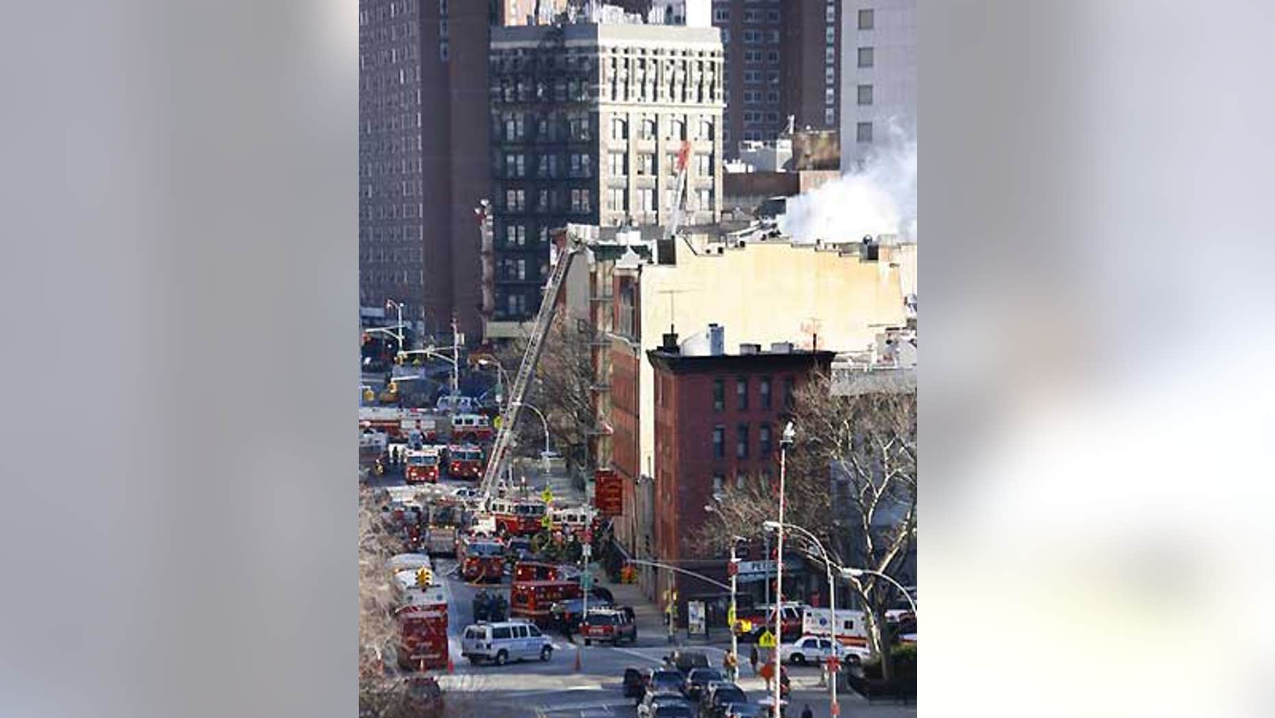 Feb. 24: A blaze breaks out at an apartment in New York City's Chinatown section, leaving 1 dead and dozens injured.