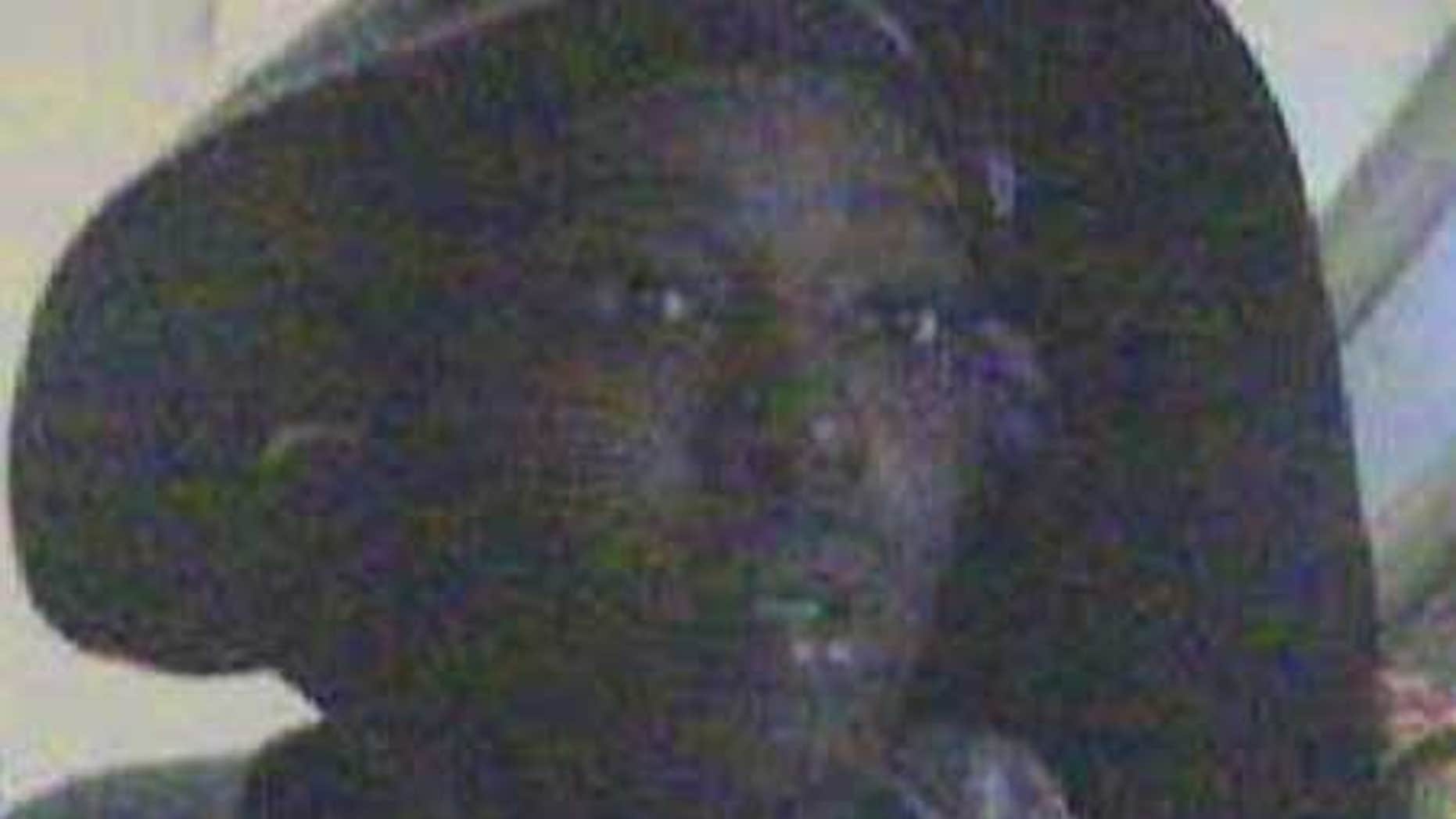 An alleged suspect in a worldwide $9M ATM scam, caught on security camera