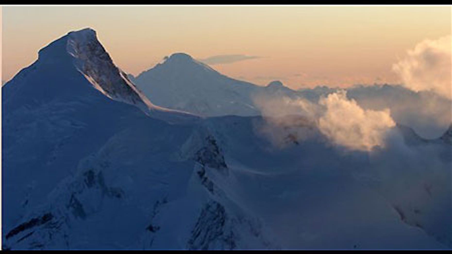 Feb. 1: Mount Redoubt puffs away about 100 miles southwest of Anchorage, Alaska.