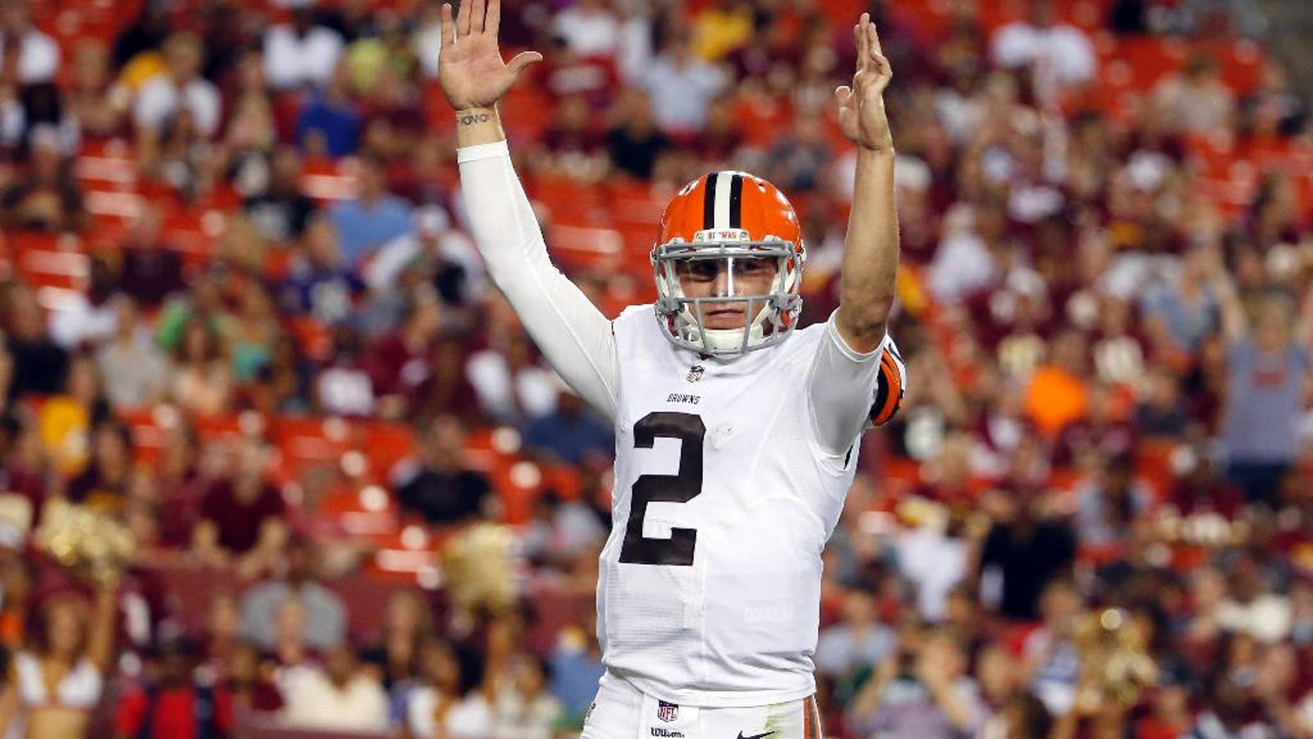 Manziel Gesture Among Many Lowlights For Browns In 24 23 Loss To