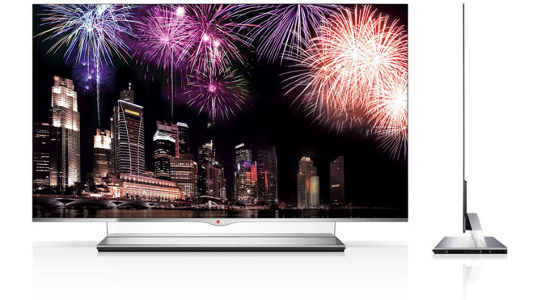 LG unveils world's first big-screen OLED HDTV