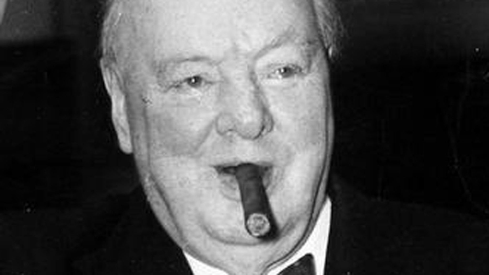 Winston Churchill's Cigar Airbrushed From Iconic Photo at British WWII ...