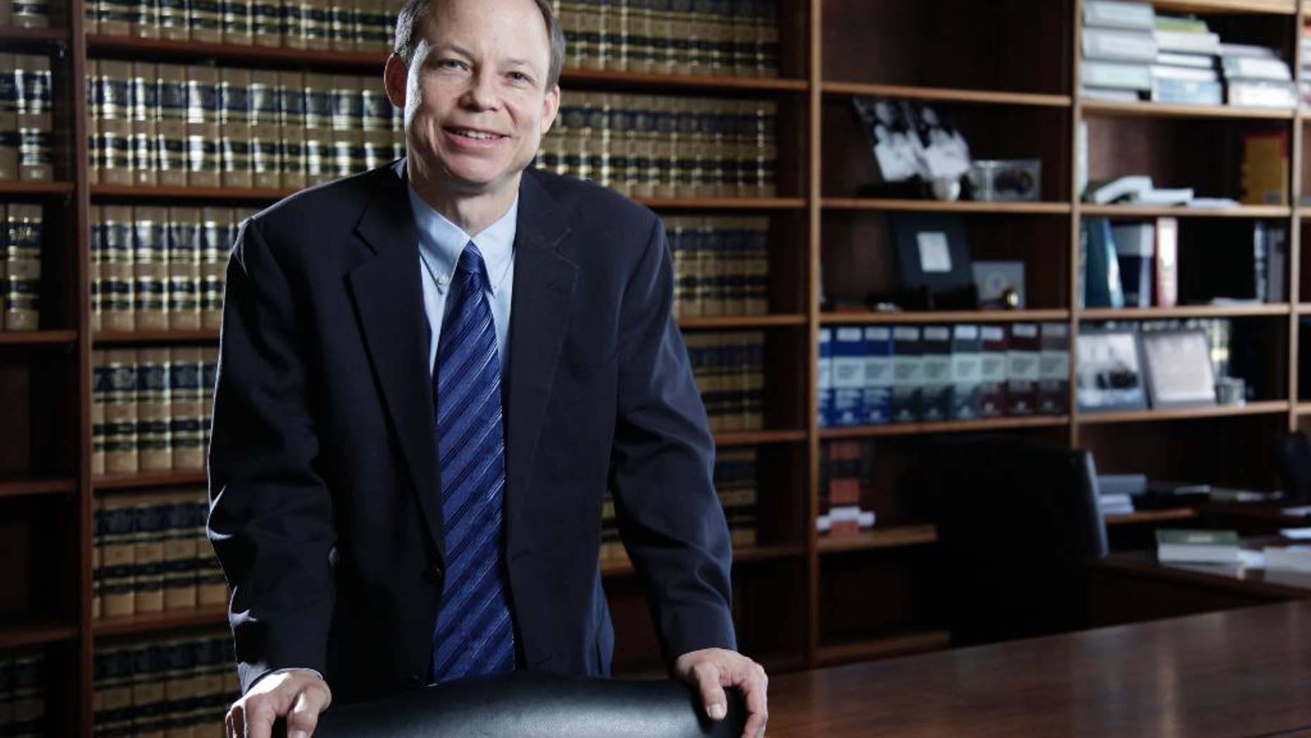 FILE - This June 27, 2011 file photo shows Santa Clara County Superior Court Judge Aaron Persky, who drew criticism for sentencing former Stanford University swimmer Brock Turner to only six months in jail for sexually assaulting an unconscious woman.