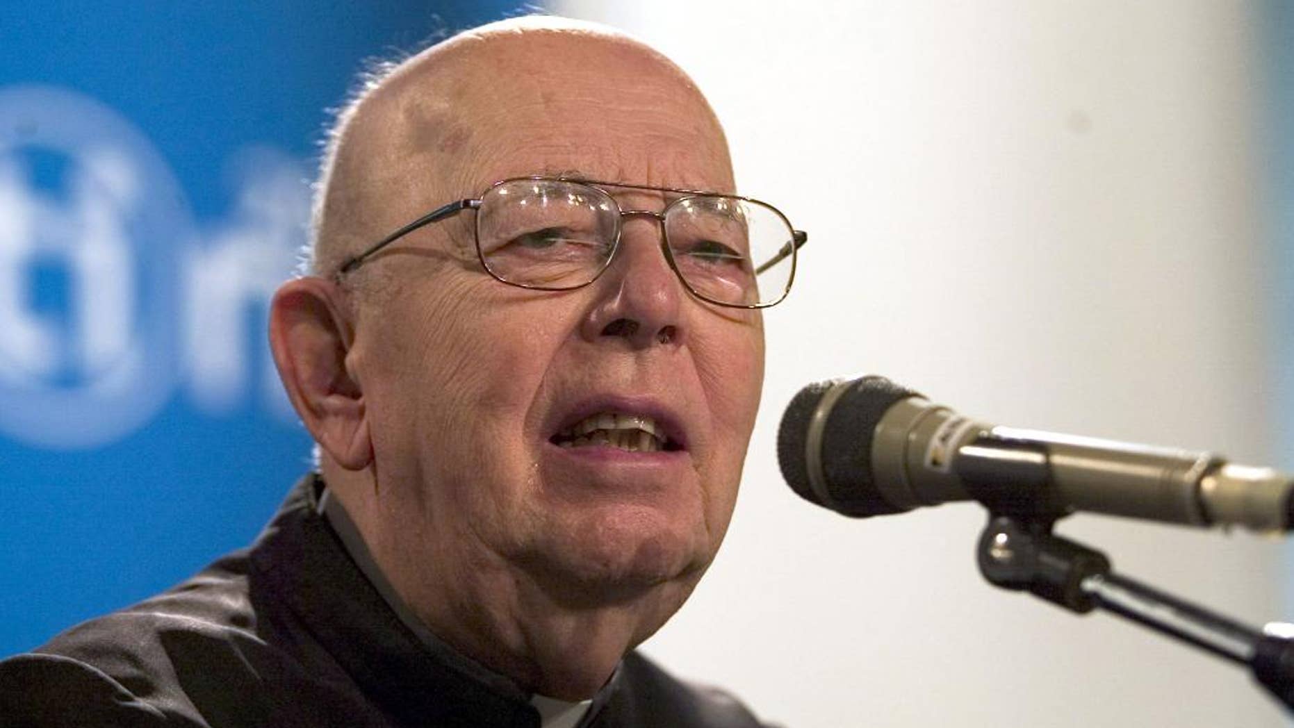 Rev. Gabriele Amorth in Rimini, Italy, in 2006.