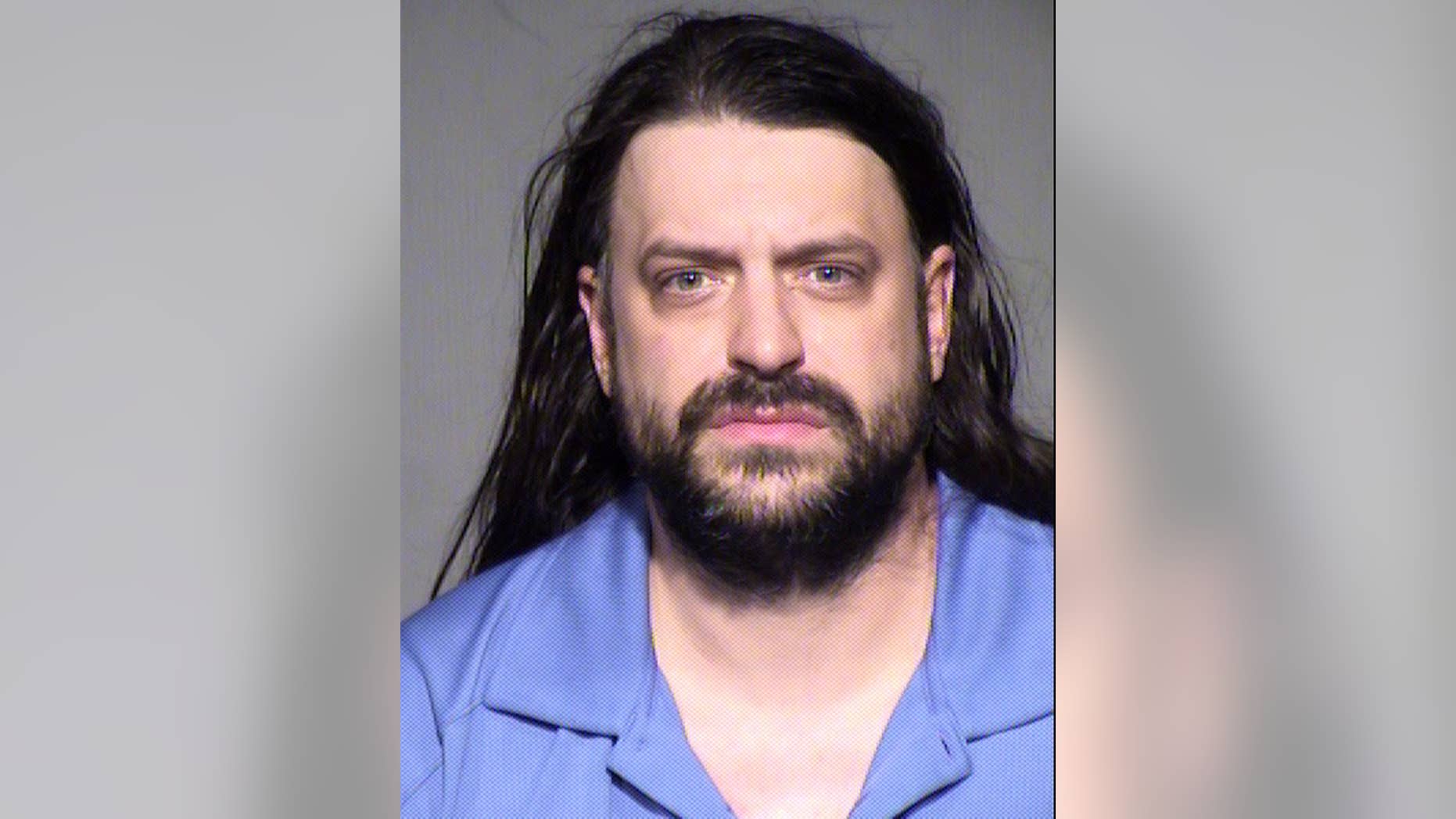 This undated booking photo provided by the Maricopa County Sheriff's Office shows Stephen B. Martin. Authorities said the Phoenix man arrested in a wrong-way freeway accident in which a fire department dispatcher was fatally injured had a blood-alcohol level nearly four times the legal limit. The Arizona Department of Public Safety also said that 39-year-old Martin said after the Tuesday morning accident that he knew he was drunk and shouldn't be driving. (AP Photo/Maricopa County Sheriff's Office)