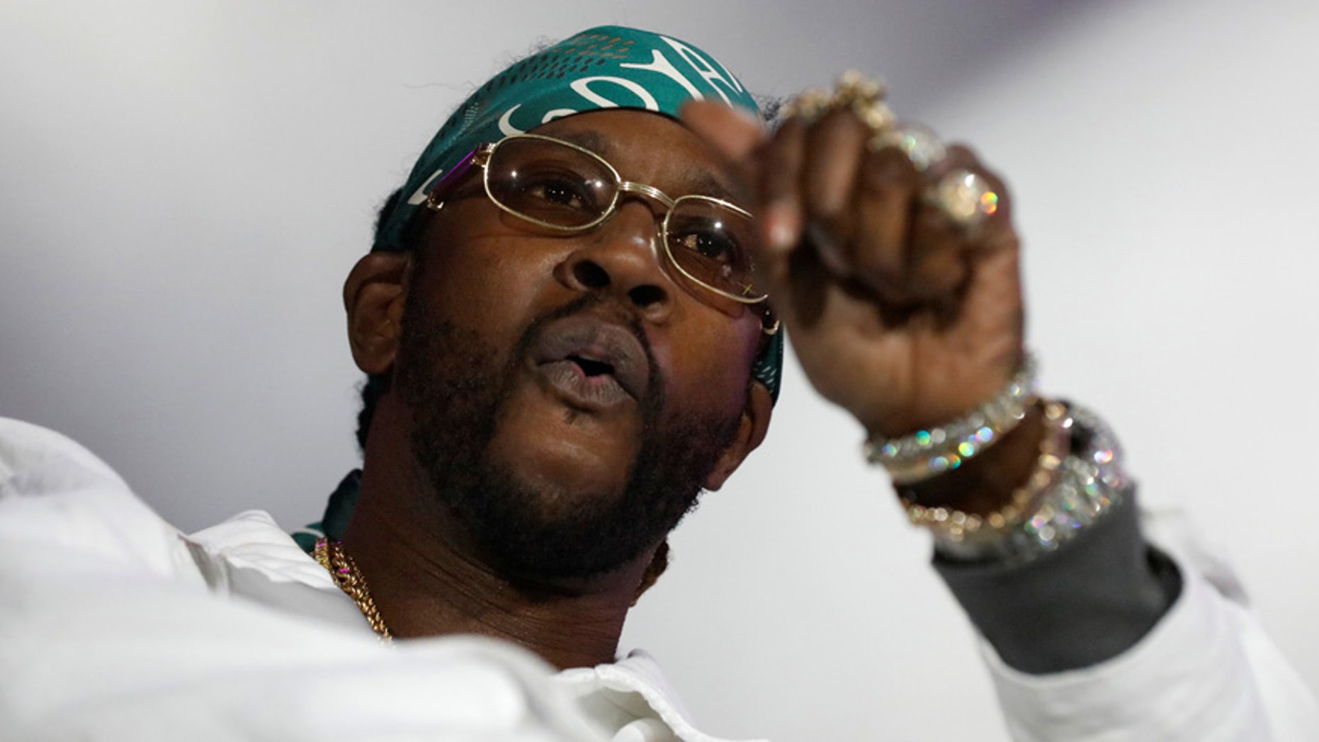Rapper 2 Chainz performs at ComplexCon in Long Beach, California, on November 6, 2016.