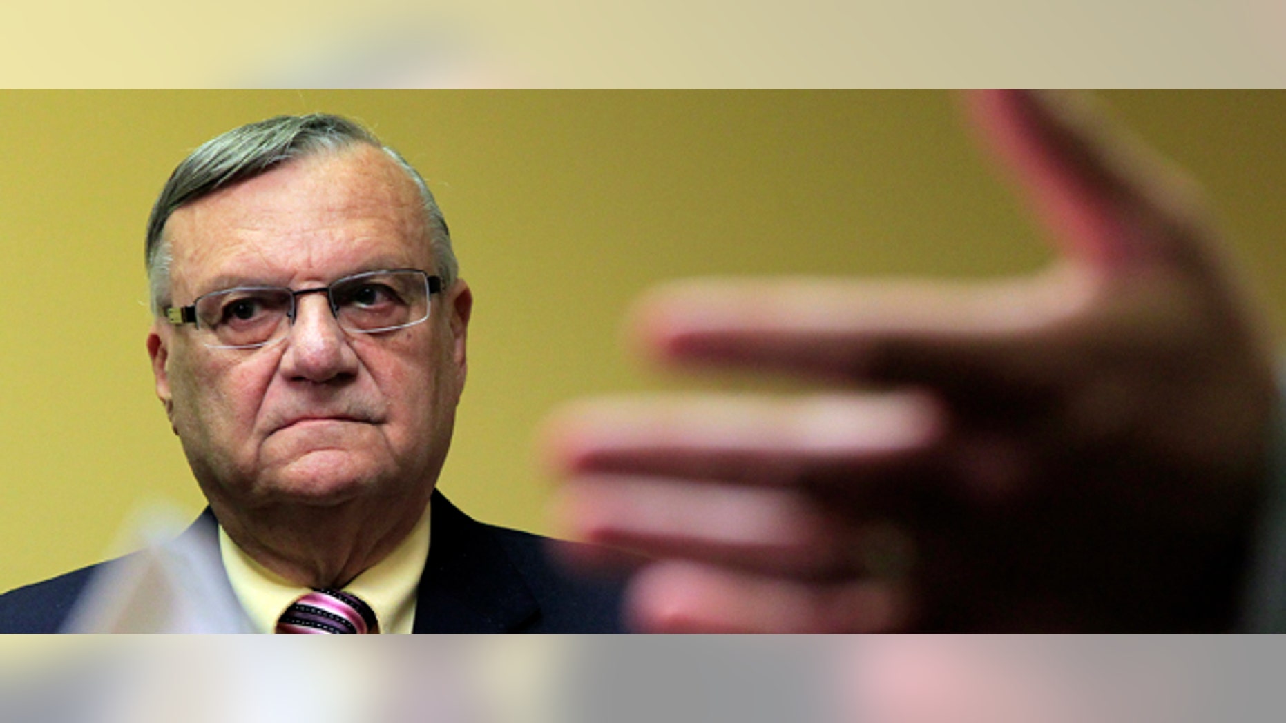 Chicago Public Schools officials insist a question featuring a fictitious anti-immigration advocate named 'Arie Payo' was not created with Maricopa County Sheriff Joe Arpaio in mind. The question has since been pulled from an online database. (AP)