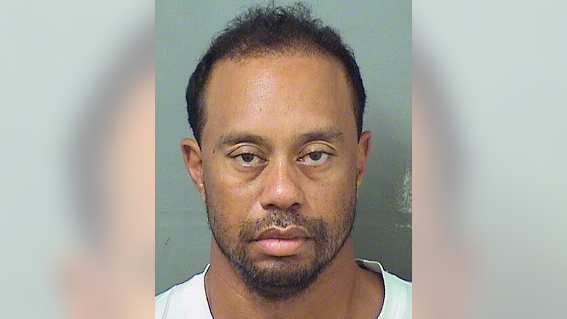 Tiger Woods after his arrest last May.