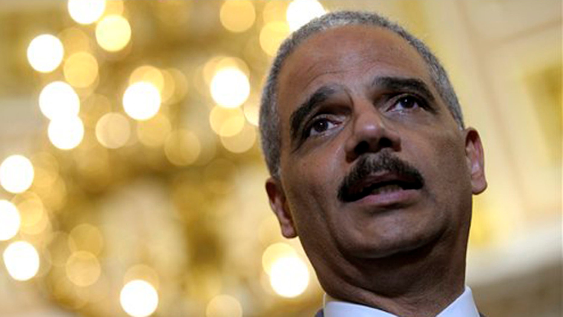 June 19, 2012: Attorney General Eric Holder on Capitol Hill in Washington.