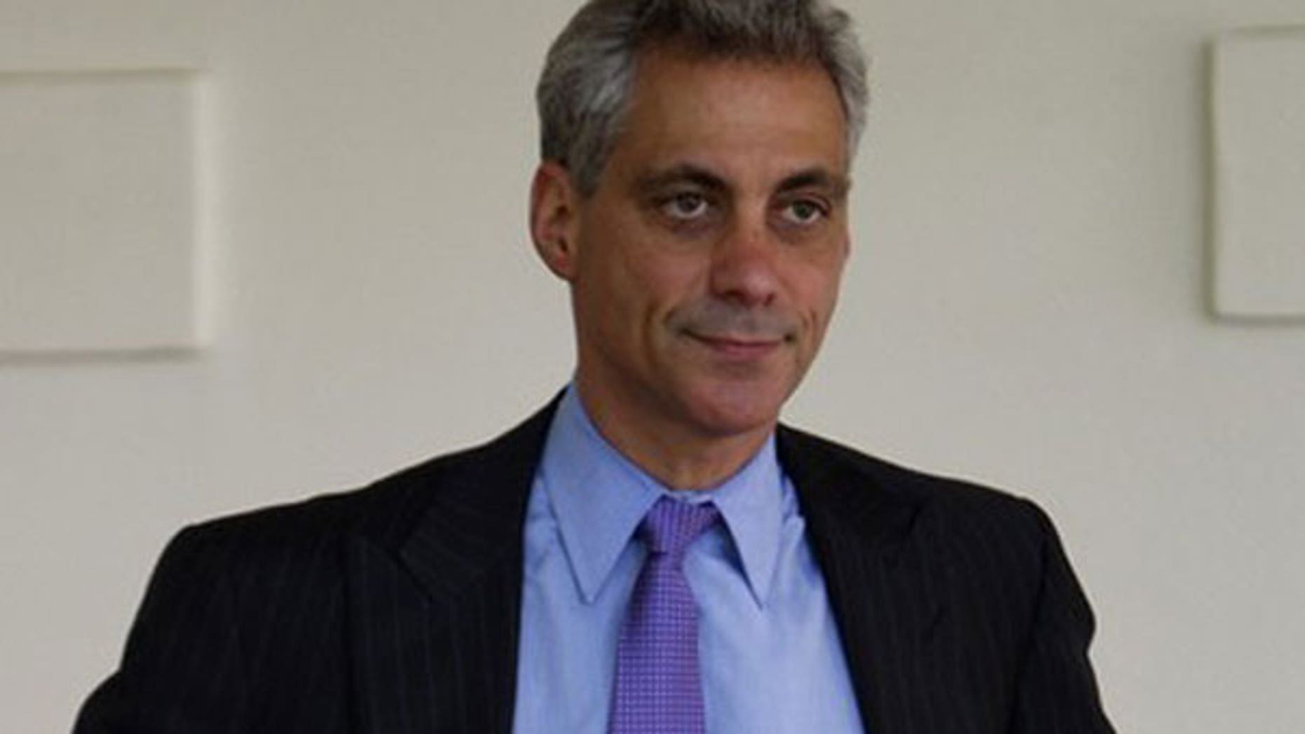 Former White House Chief of Staff Rahm Emanuel. (Reuters Photo)
