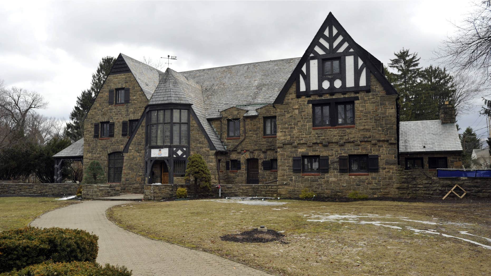 March 17, 2015: The Kappa Delta Rho fraternity house at Penn State University in State College, Pa.