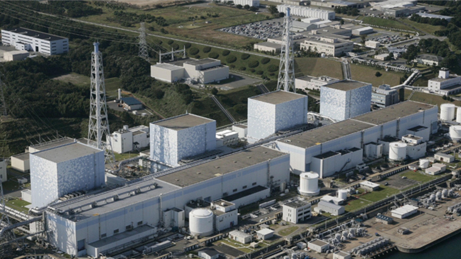 This file photo shows the Fukushima Daiichi power plant, which had its cooling system fail Friday after a massive earthquake caused a power outage