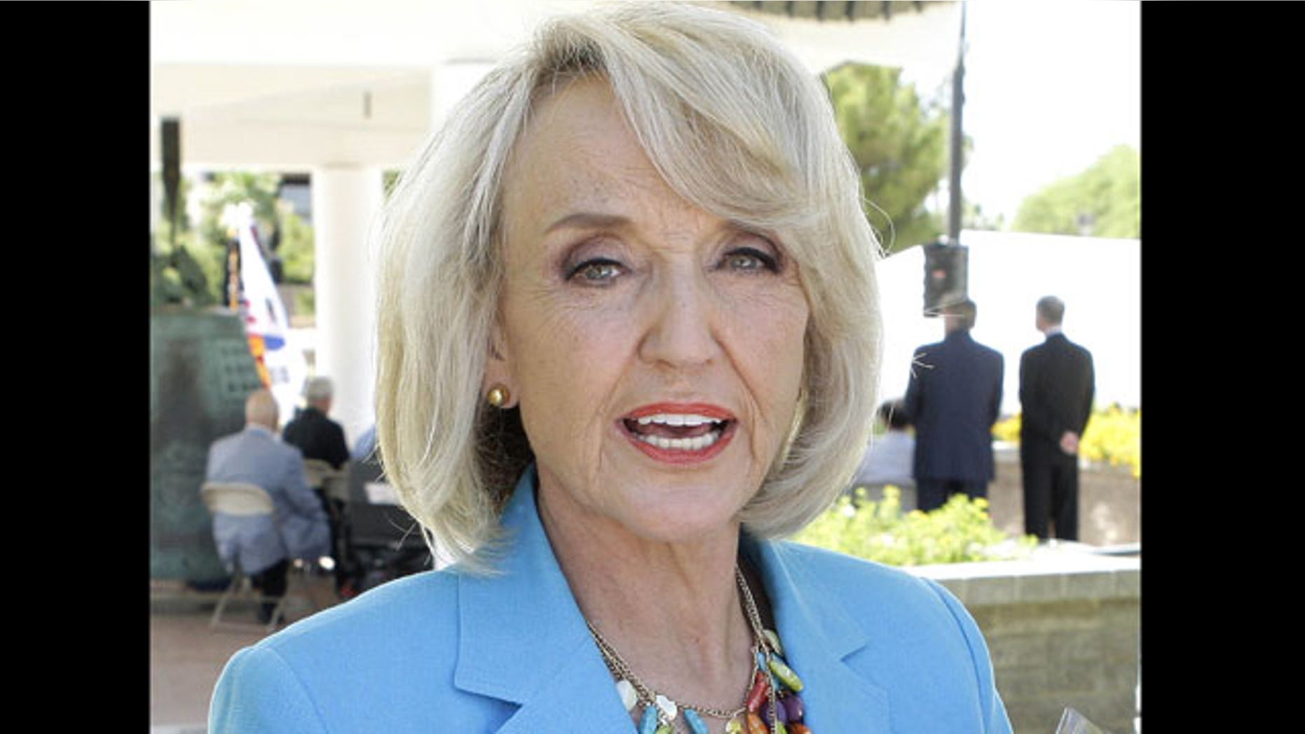 June 25: Arizona Gov. Jan Brewer attends a ceremony commemorating the 60th Anniversary of the start of the Korean War in Phoenix.