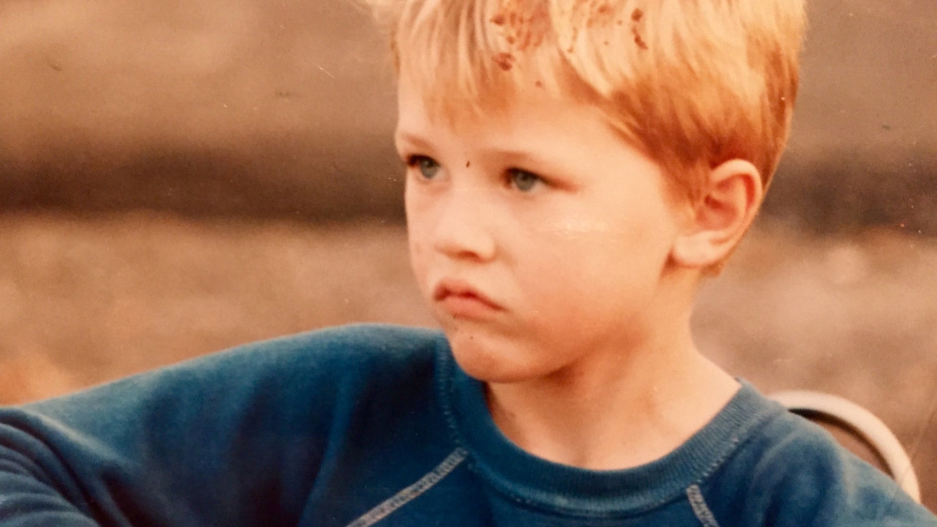 The author as a young boy.